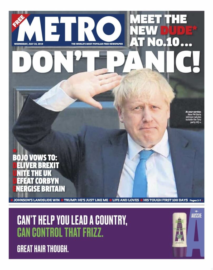 Boris votedin 2