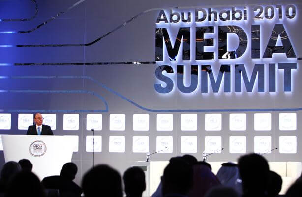 Delegates at the World Future Energy Summit in Abu Dhabi